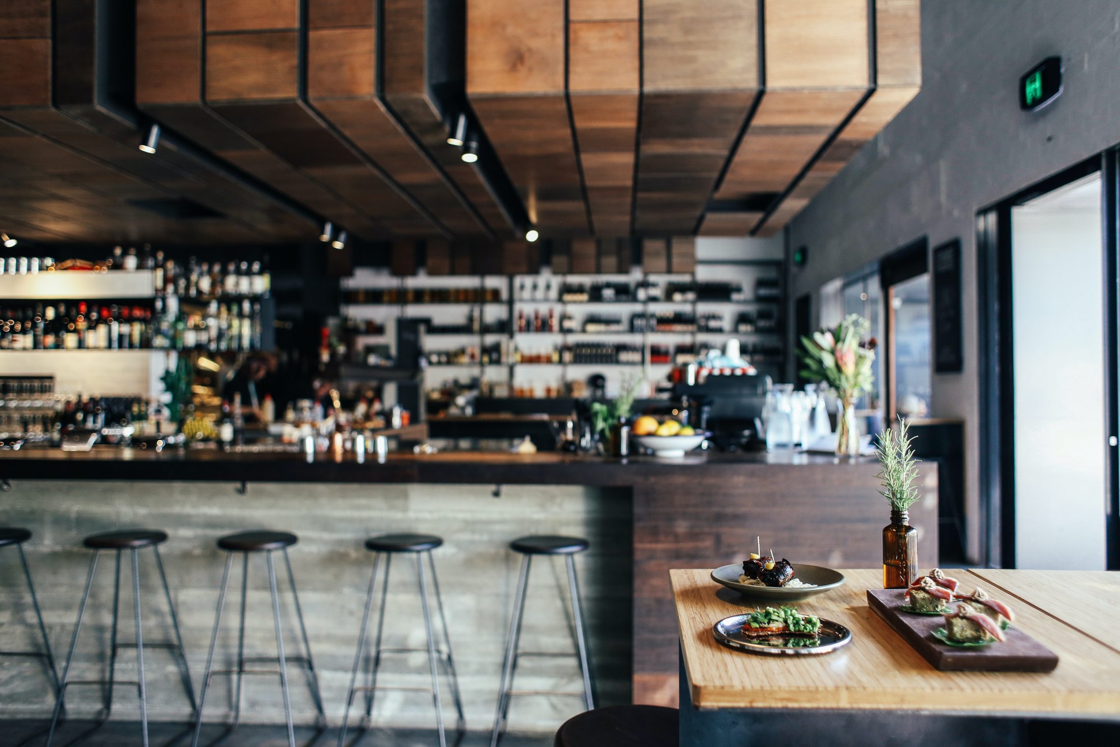 Restaurant dining room